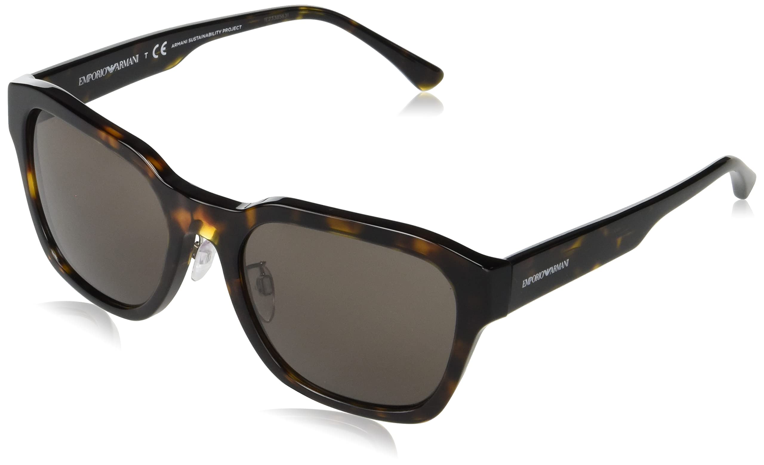 

Солнцезащитные очки EA4175F Коричневые линзы 57 [Emporio Armani] Гавана/Темный