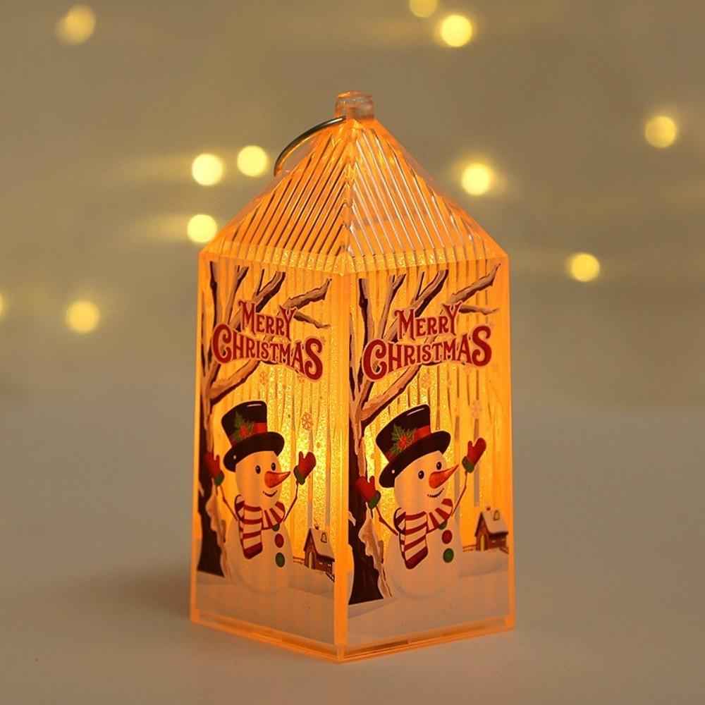 Handheld LED Lights Christmas Lantern Tabletop Decor Light Decoration Light  Christmas Decorated