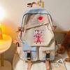 Hell Inn Boys And Girls Elementary And Secondary School Bags Cartoon Hazbinhotel Trendy Backpack Cool