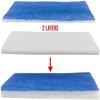 2pcs Exhaust System Paint Booth Filter Double Layer Replacement Filter Cotton  For Tent System