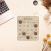 Wooden Bingo Game, Bingo Cards, Family Game, Reusable Holiday Party Activity for Adults, Football Football.