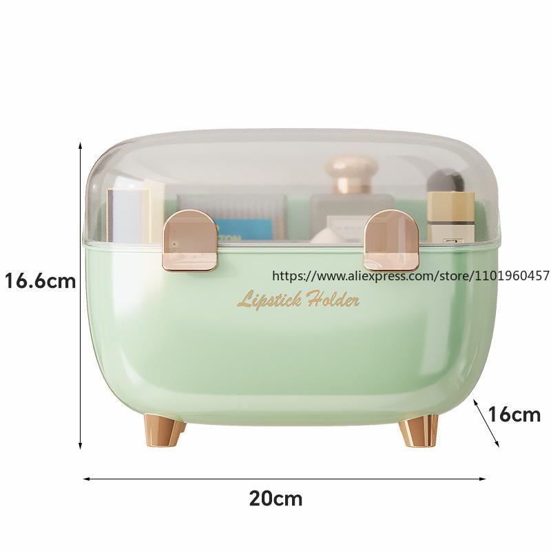Luxury Style Spring-Activated Tissue Box Plastic Storage Case for Disposable Face Towels for Home Living Room Bathroom Office