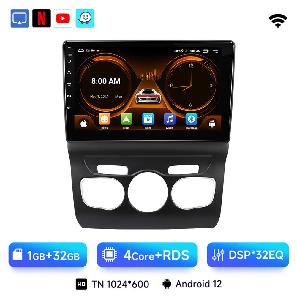 

JIUYIN Android 12 Car Radio 2 Din для Citroen C4 2 B7 2013 2014 2015 2016 Мультимедийный Видео Плеер GPS Навигация 4G Carplay Auto CHINA