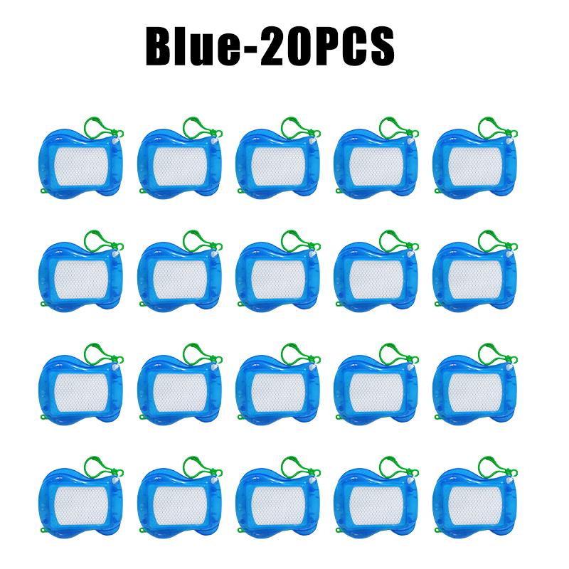 Kids Magnetic Doodle Board Keychain Portable LCD Writing Tablet Mini Drawing Pad Travel Toy Educational Erasable Gift