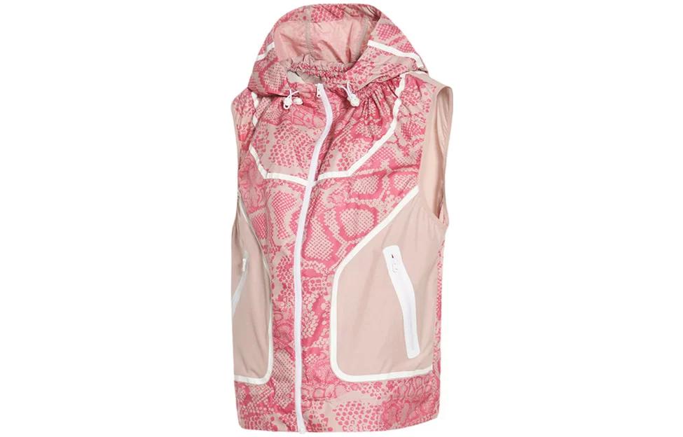 Adidas Vests Women s Pink Hooded Non Detachable Moderate Other FK9683 S