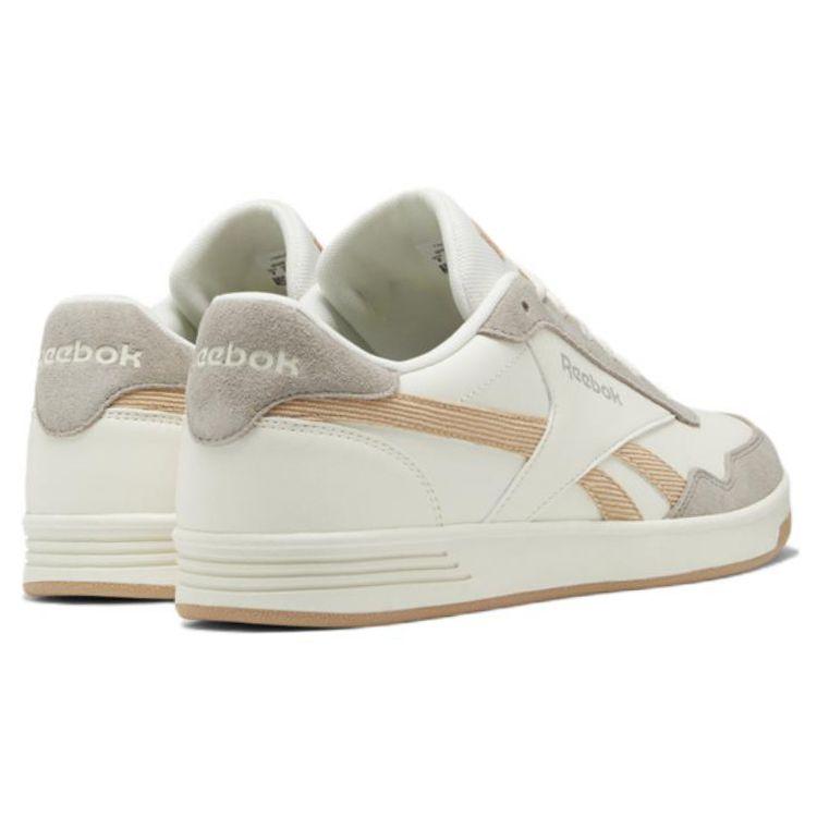 Reebok Royal Techque T Classic Retro Low-Top Sneakers Unisex Sneakers White Brown HR0902