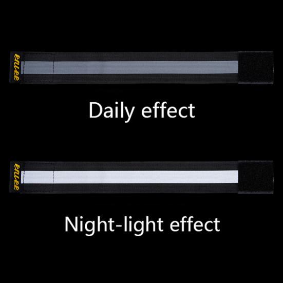 Cycling Pants Reflective Band High Visibility Elastic Adjustable Men Women Night Running Warming Leg Ankle Strap Cycling Accessories