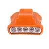 5 LED   Clip Head Lamp Light Hat HeadLamp For Outdoor Fishing Camping (Black)
