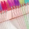 Wegwerp Kristallen Wimperborstel Kam 50/100 Stuks Oogwimpers Verlenging Mascara Wisser Make-up Professioneel Make-up Schoonheidstool