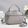 Female Fashion Tote Bag With Pu Material And Zipper Closure For Daily Use