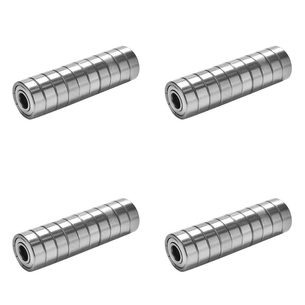 100 Stück Kugellager 608ZZ Rillenkugellager 8x22x7mm Mini-Kugellager Kohlenstoffstahl Für Skateboard Rollschuh Lager