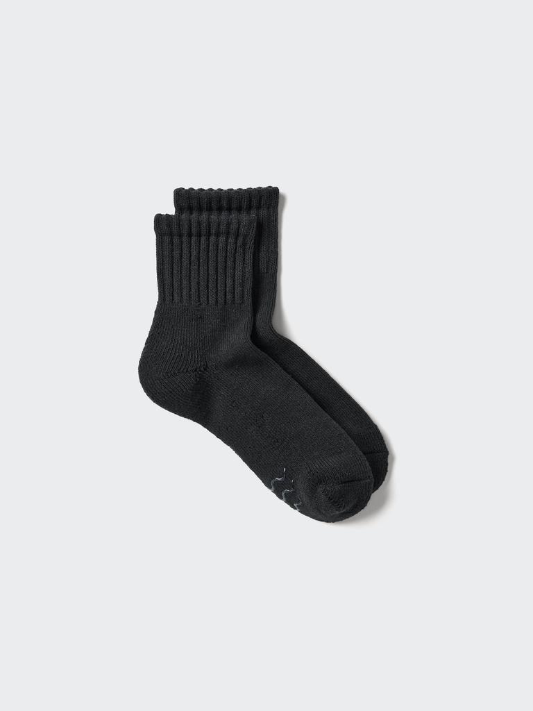 Uniqlo Heattech Half Socks Pile Soft Fit