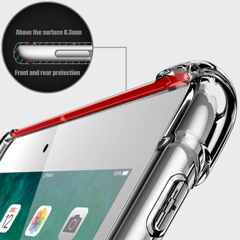 Tablet case for Samsung Galaxy Tab A 8.4" 2020 Silicone soft shell TPU Airbag cover Transparent protection capa for SM-T307U (V)