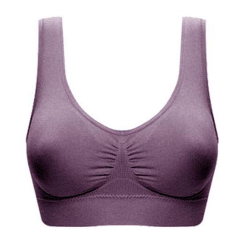 Sports Bra Large Size Seamless Adjustment Underwear Brassiere Tops