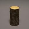 Dulton Birchwood LED Candle, Medium, Natural Warmth, Unscented, 15cm Tall, 7.5cm Diameter, XR23-0585M