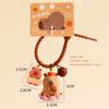 Cute Car Key Chains Kawaii Animal Keyring 2024 Capybara Keychains