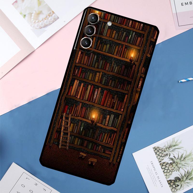 Book Lover Case For Samsung Galaxy S25 Ultra S21 S22 S23 S24 Ultra S9 S10 Plus S20 FE S25 FE Back Cover