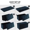 YOUDENOVA Folding Storage with Ottoman and Suitable for Living and Made of 160kg Weight Capacity Stool, Two-Seater, Storage, Footrest, Rooms,