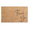 30pcs Natural Kraft Paper Thank You Card Enterprise Store Business Thank You Order Card Wholesale Custom Gift Decoration Card