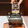 Glass Teapot High-temperature Resistant Glass Teapot Teapot with Filter Tea Set for Tea Parties