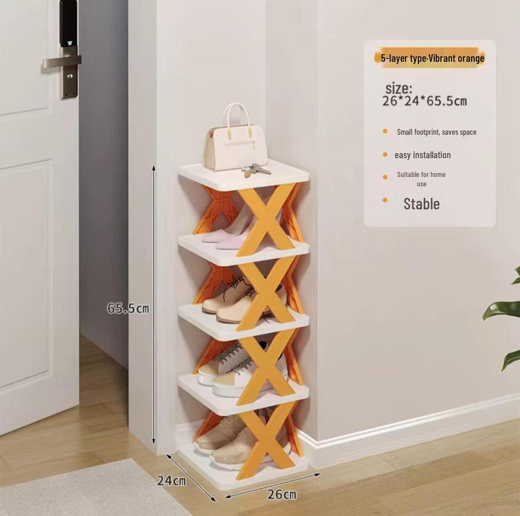 Compact Dustproof Shoe Cabinet for Dorms and Small Spaces