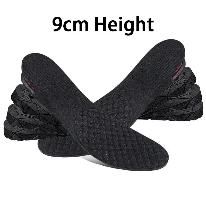 1Pair/2Pairs Adjustable Elevator Insoles, Air Cushion Height Increase Inserts, Soft Breathable Lift Pads for Leather & Sneakers