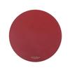 Round placemat table mat leather western food mat thermal insulation mat cloth Nordic household bowl coaster anti-scalding leather placemat