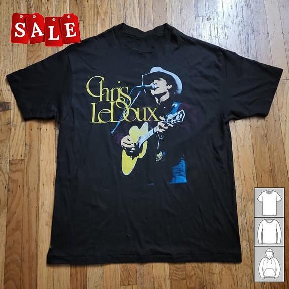 New CHRIS LEDOUX Rock N Roll 1993 Gift For Fans Unisex All Size T-Shirt UH75 Unisex T-Shirt XXL