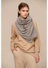 New Solid Color Cashmere Knit Scarf - Fashionable Winter Shawl for Couples