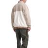 Uniqlo Color Block Zipper Casual Jacket Unisex Jackets Light-Beige 462028-30