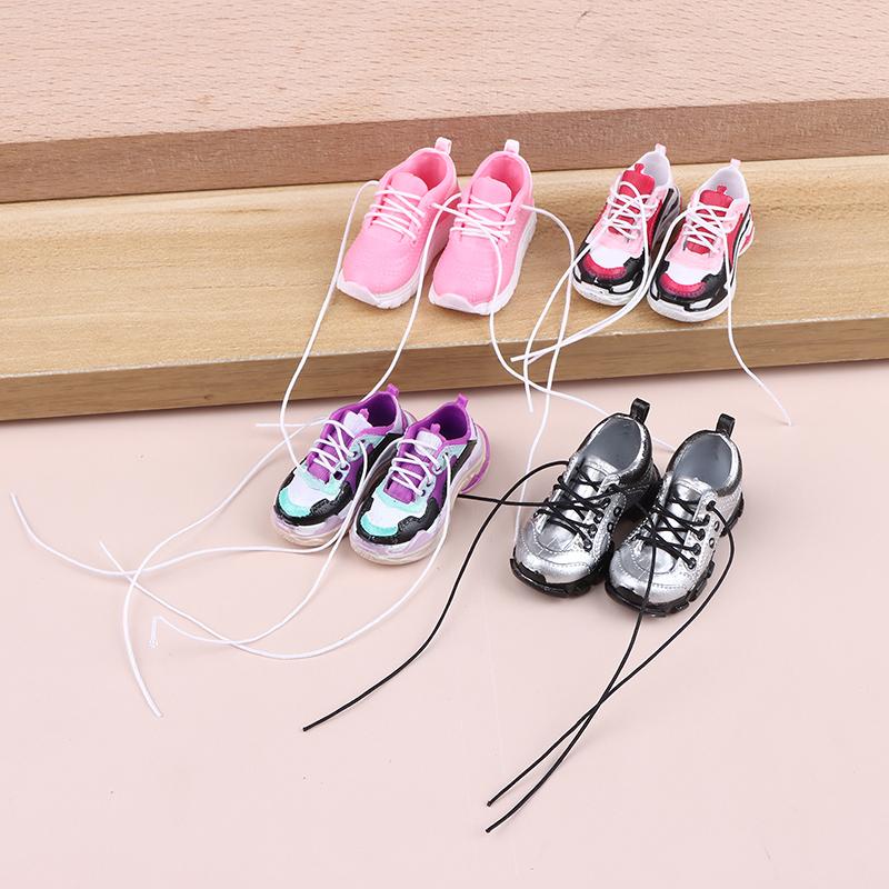 3.5cm Length Sport Shoes Boots Sneakers For 1/6 Doll Dress Up Accessories Diy Dollhouse Props