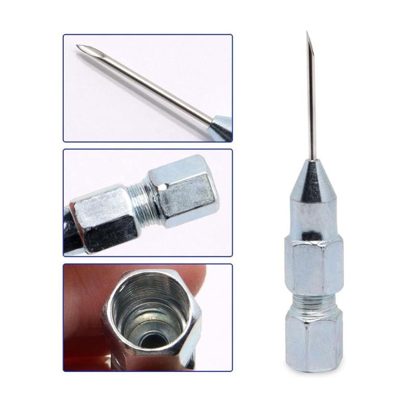 Removable Needle Nose Grease Nozzle Anti-Rust Sealed Grease Head Accessory for Marine Vessel Equipment Lubrication