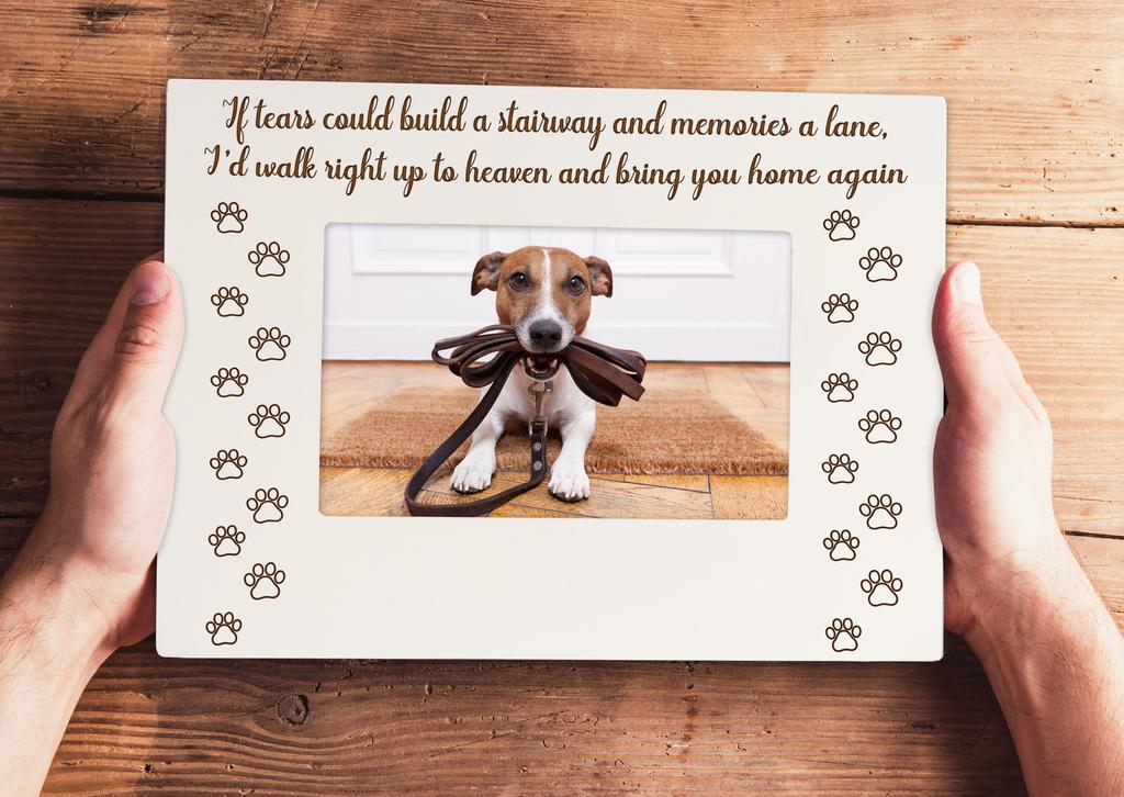 Darling Souvenir Made With Love Engraved Table Top Photo Frame Wooden  White Picture Frame Gift For Brothers Day