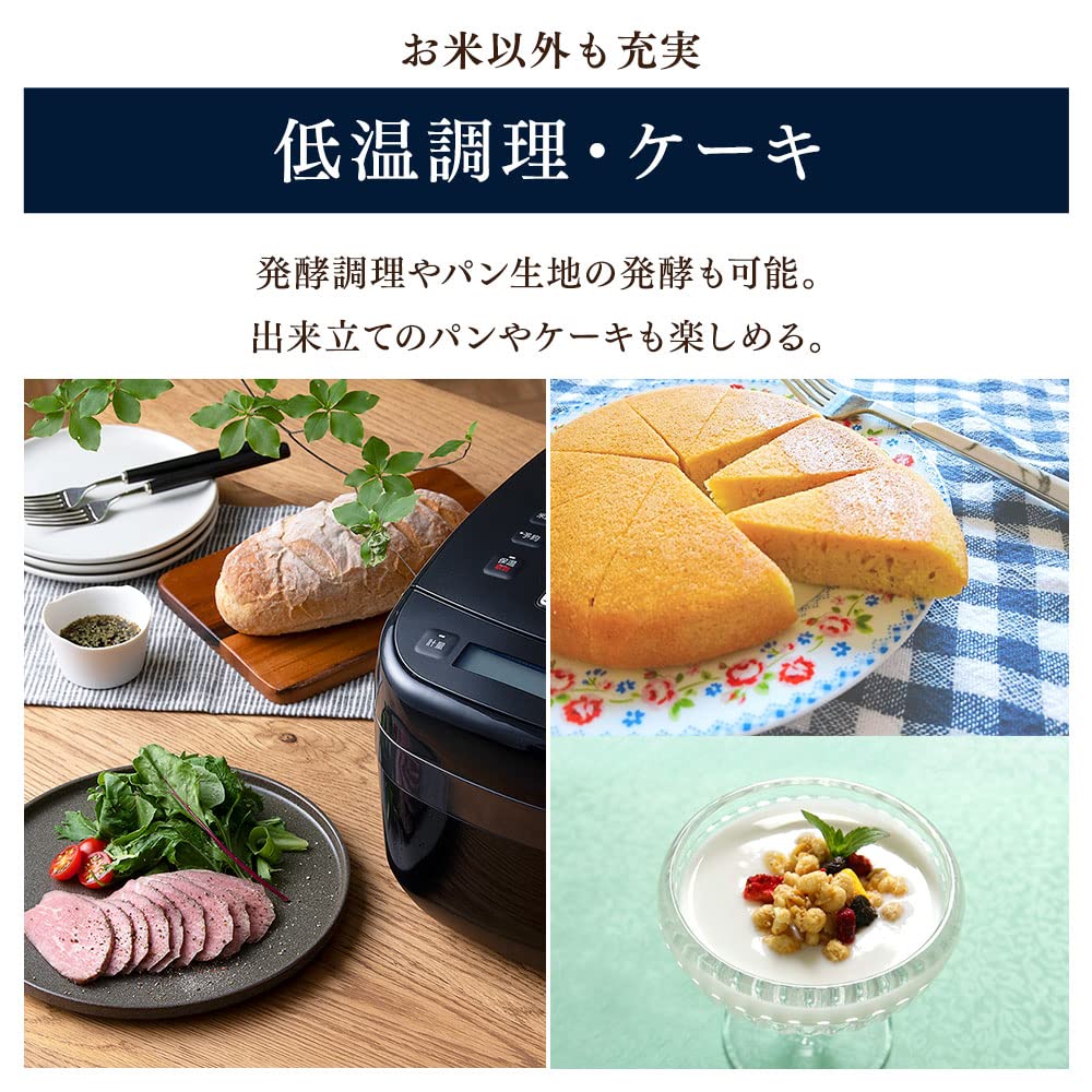 Technique Flame Cooker Pressure IH Jar Rice Cooker Cups RC-PJ50-B 5.5