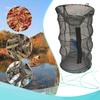 Fishing Dredge Net Portable Fishing Landing Dip Net Crab Crayfish Lobster Catcher Pot Trap 25x30/25X45CM Outdoor Fishing Net