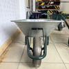 4 Wheel Steel Metal Wire Garden Wheelbarrow for Construction Industrial Building