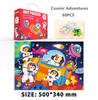 Floor Puzzle for Kids Animal Jigsaw Large Puzzles Ages 3-6 for Kids Learning Preschool Educational Intellectual Development Toys