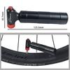 CO2 Inflator with Cartridge Storage Canister Quick Easy Safe for Presta Schrader Bicycle Tire Pump for Road and Mountain Bikes