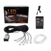 Car LED Light Strip Automotive Atmosphere Light 26.25ft 1-6 APP Control Ambient Lighting Car Sound Control Interior LED Strip