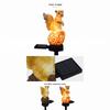 Powered Squirrel Ground Light Resin Garden Decoration for