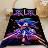 Sonic Cool Duvet Cover Set Bedding Set Comforter Cover for Bedroom Home Decor Children Teens Birthday Gifts