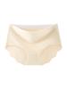 Seamless Women's Underwear Ice Silk Summer Thin One Piece Mid Waist Lifting Buttocks Antibacterial Breathable Sports Fitness