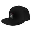 Mode Drehtor Amerikanische Hardcore Punk Band Klassischer Flacher Schirm Sonnenhut Schweißabsorbierendes Band Trucker Cap