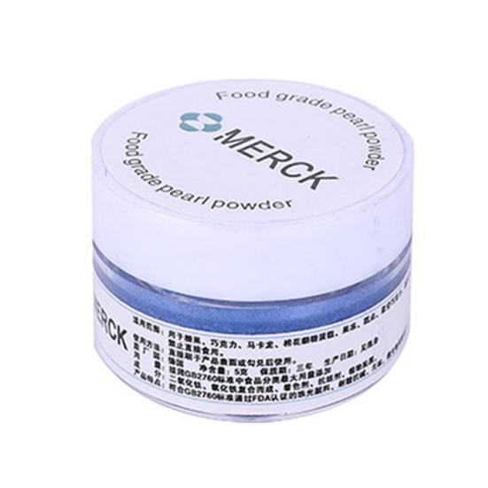 1 Bottle Glittering Baking Powder Decorative Multi-Color Fondant Cake Powder for Bakery