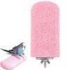 Resin Bird Perch for Claw & Beak Grinding, Anti-Scratch Parrot Standing Stick, Durable Foot Health Trimmer for Budgie Cockatiel Cage Accessories