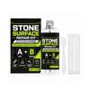 A+B Stone Surface Repair Kit, Multi Stone Types Compatible, Moldable for Filling Gaps, DIY Home Set 50ml Stone Countertop Repair Kit
