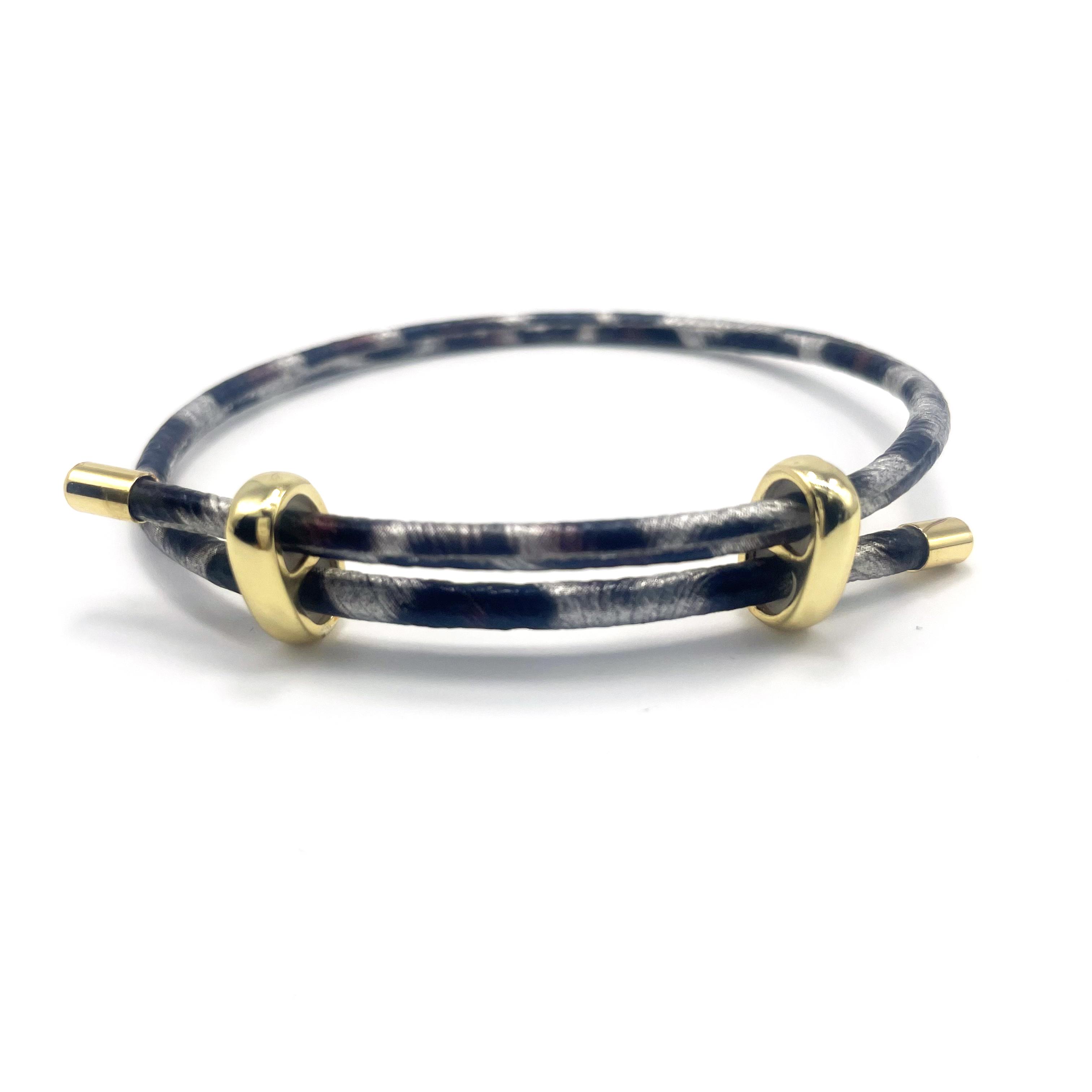 

10 шт. Браслет с коровьим принтом и леопардовым принтом, регулируемый, из ПУ кожи, модный браслет, мужской, женский, аксессуар, аксессуар для DIY ювелирных изделий 10Pcs