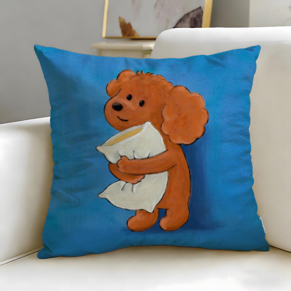 popular brand Eteecy Cushion Cover Soft EasyWash Pillow Case Versatile for Couch Bed Travel and Office