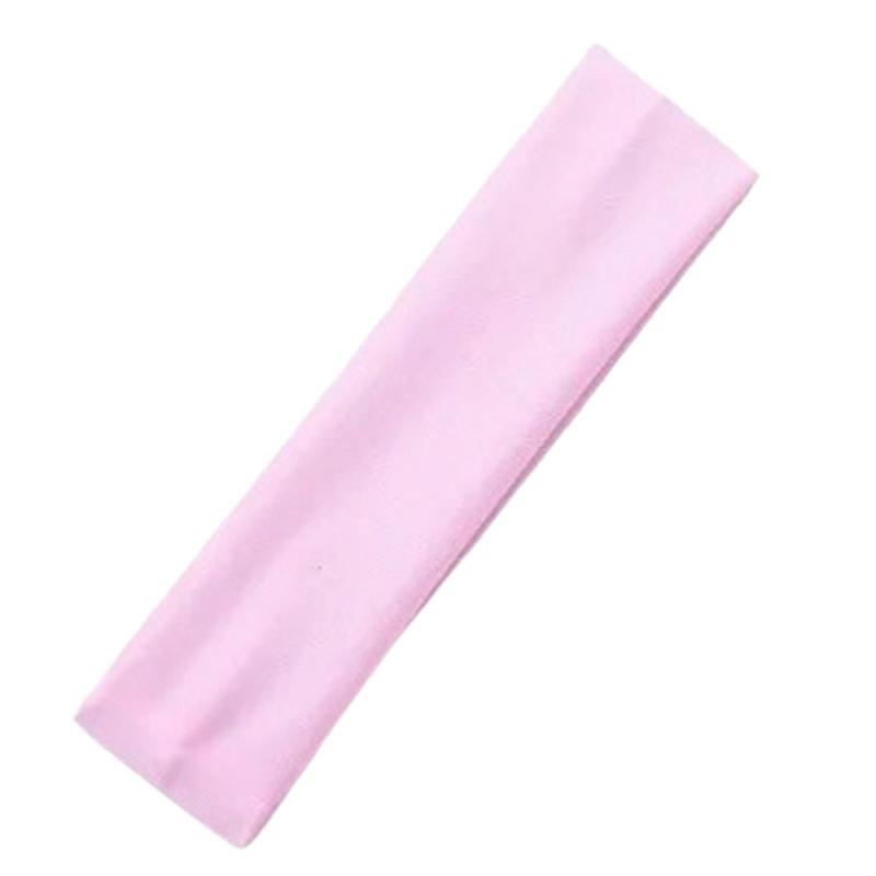 3 Pack, Solid Color Sports Sweat-Wicking Stretch Everyday Headbands for Women's Casual, Solid Color Elastic Headbands