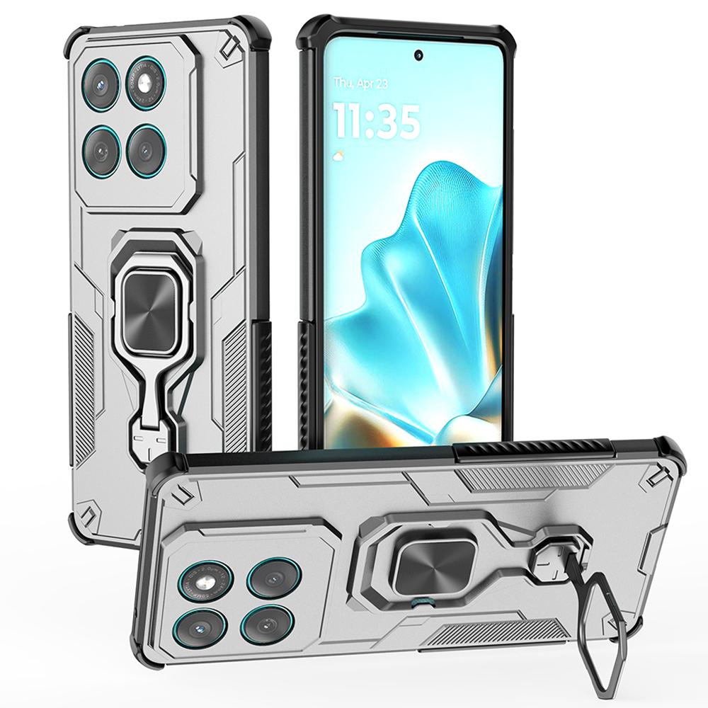 Für Motorola Edge 60 Fusion 60S 60 Stylus Hülle Drehbarer Ständer Magnetischer Ringhalter Schutz Handyhülle Funda Capa
